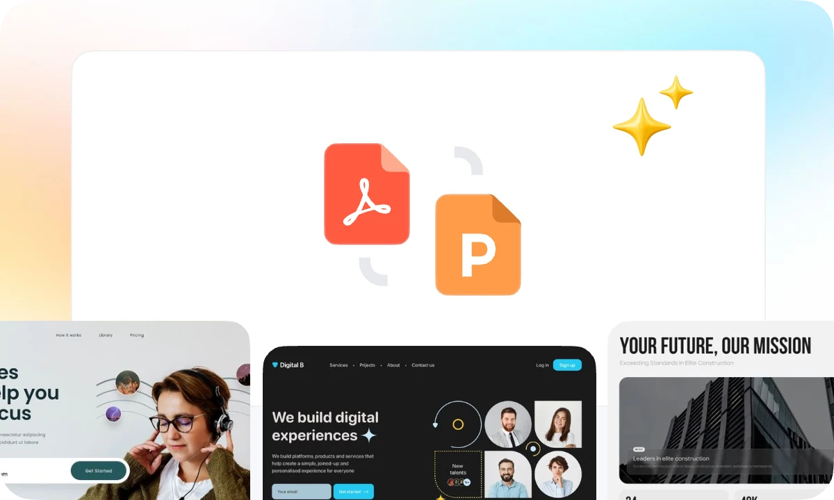 Experience Instant PDF to PPT Conversion for Free